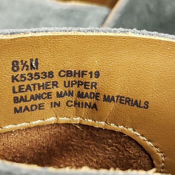 Kork-Ease Boots Womens Size 8.5 Gray Suede Leather Ankle Booties Zipper - Picture 11 of 14